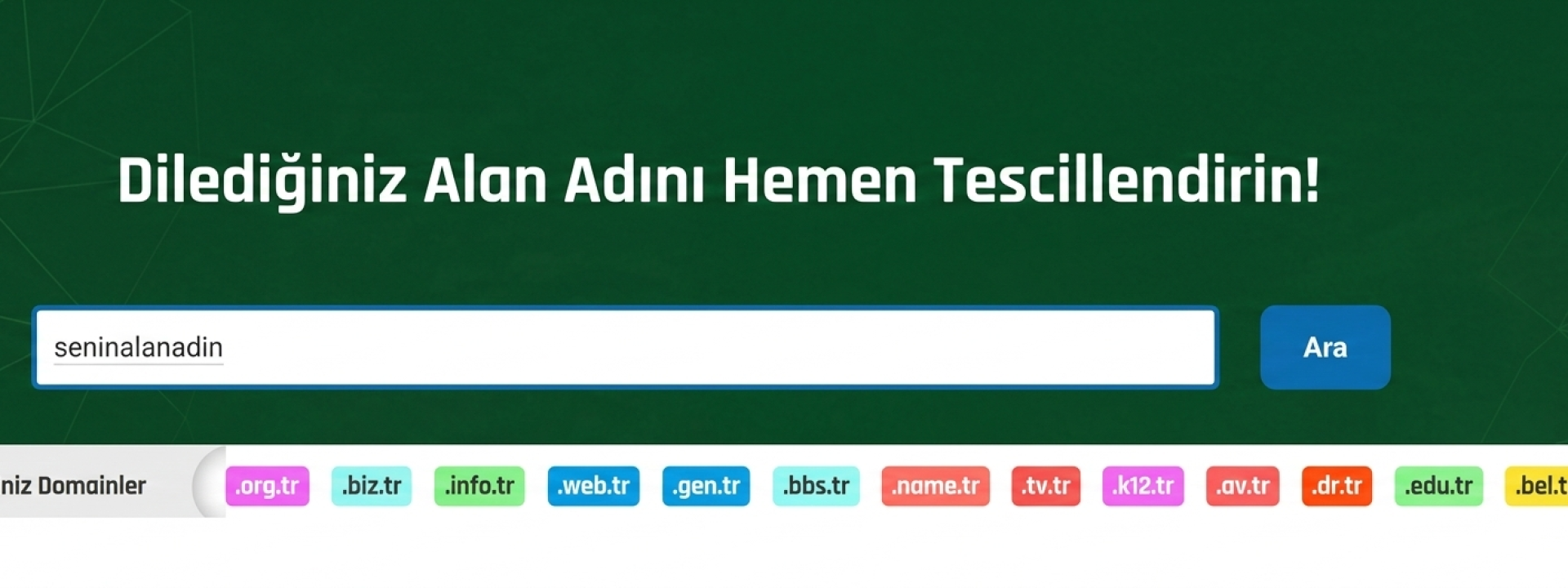 Kayıt İşlemleri